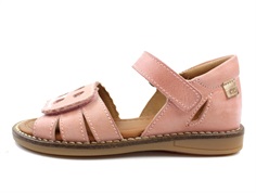 Arauto RAP sandal pink eco med glimmerhjerter